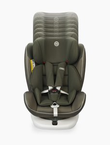 Изображение 7, 4690624035449 Автокресло детское 0-36кг (0+I-ll-IlI) 0-12лет dark green UNIX Isofix HAPPY BABY