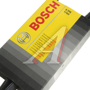 Изображение 3, 1987946037 Ремень приводной поликлиновой 6PK1760 BOSCH