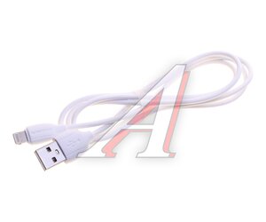 Изображение 1, BX19 white Кабель iPhone (5-) 2.4A 1м белый BOROFONE