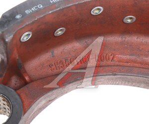 Изображение 5, SH3501185-N008 Колодки тормозные JAC N200 передние барабанные (1шт.) (нижняя) OE