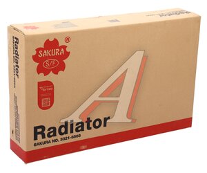 Изображение 4, 33218503 Радиатор MITSUBISHI ASX (10-), Lancer (10-), Outlander (06-) МКПП SAKURA
