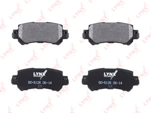 Изображение 2, BD5126 Колодки тормозные MAZDA CX-5 (11-) задние (4шт.) LYNX