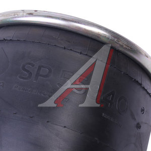 Изображение 4, SP55940 Пневморессора BPW (без стакана, 2 шп. M12 смещены, 1отв.штуц. M22х1.5мм) SAMPA