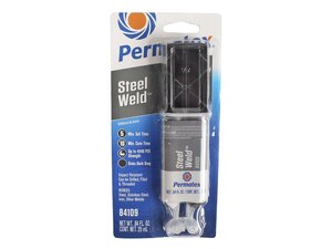 Изображение 3, 84109 Клей эпоксидный двухкомпонентный серый 25г шприц PERMATEX