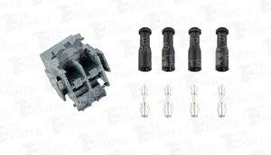 Изображение 1, 7760035 Разъем VOLVO электрический (4-х контактный) TE PARTS
