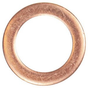 Изображение 1, ER-09015020 Шайба 9.0х15.0х2.0 медная (плоская) ЭВРИКА