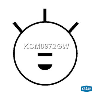 Изображение 3, KCM0972GW Компрессор MITSUBISHI Outlander кондиционера KRAUF