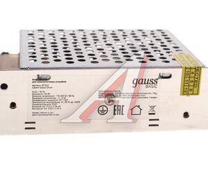 Изображение 4, BT502 Блок питания светодиодной ленты 12V 40W IP20 Basic GAUSS