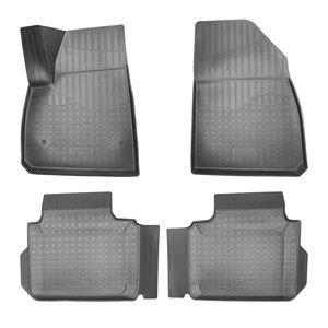 Изображение 1, NPA11-C10-850 Коврик салона CADILLAC XT5 (16-) полиуретан черный (4 предм.) NORPLAST