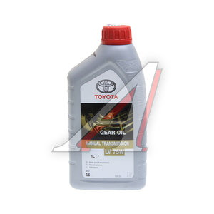 Изображение 1, 08885-81001 Масло трансмиссионное GL-4 75W LV для МКПП 1л OE TOYOTA