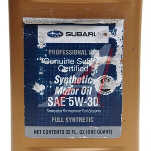 Изображение 3, SOA427V1410 Масло моторное SUBARU 5W30 синт.0.946л (Уценка: просрочено) OE