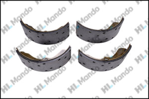 Изображение 5, MTLH10 Колодки тормозные HYUNDAI HD78, County барабанные (110мм) (4шт.) MANDO