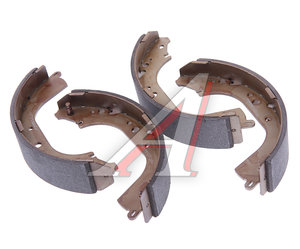 Изображение 2, 0986487354 Колодки тормозные TOYOTA Land Cruiser (88-93) задние барабанные (4шт.) BOSCH