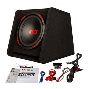 Изображение 1, GT305BPA Сабвуфер корпусной активный 12" (30см) 350Вт KICX