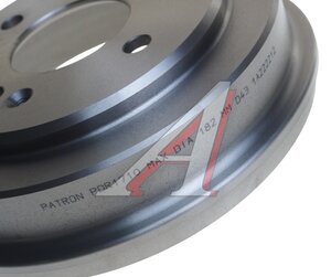 Изображение 3, PDR1710 Барабан тормозной KIA Picanto (04-) задний (без АБС) (1шт.) PATRON