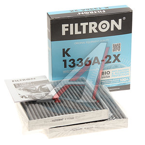 Изображение 2, K1336A-2X Фильтр воздушный салона BMW X3 (10-), X4 (14-) комплект FILTRON