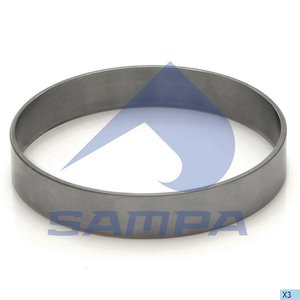 Изображение 2, 100.055/1 Обойма КАМАЗ-5490 MERCEDES вала коленчатого задняя (115x120x21) SAMPA
