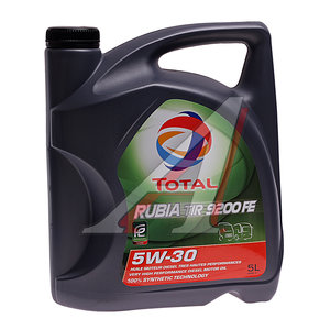 Изображение 1, 213668 Масло моторное RUBIA TIR 9200 FE 5W30 синт.5л TOTAL