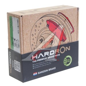 Изображение 2, HP1715 Колодки тормозные NISSAN Qashqai (14-) передние (4шт.) HARDRON SANGSIN
