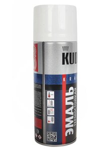 Изображение 5, KU-5003 Краска термостойкая белая аэрозоль 520г KUDO