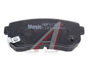 Изображение 5, MBF015219 Колодки тормозные HYUNDAI Accent KIA Rio (05-) задние (4шт.) MANDO
