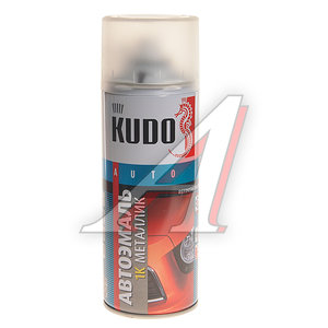 Изображение 1, KU-42359 Краска красная металлик аэрозоль 520мл KUDO