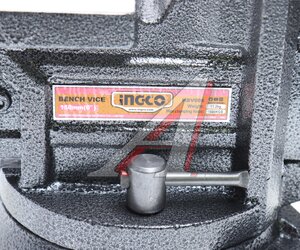 Изображение 5, HBV086 Тиски 150мм (4") поворотные стальные INGCO