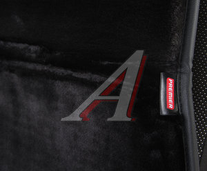 Изображение 3, HR100 Накидка на сиденье мех искусственный черная 2шт. "Antislip" PREMIER