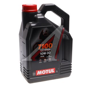 Изображение 1, 113200 Масло моторное для 4-х тактных двигателей 7100 4T 10W30 синт.4л MOTUL