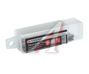 Изображение 2, F-DSP532 Сверло по металлу 3.9х75мм HSS Cobalt (10шт.) FORSAGE