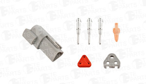 Изображение 1, 7802137 Разъем SCANIA 3-х контактный TE PARTS