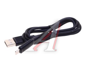 Изображение 1, NB265 Black Кабель iPhone (5-) 2.4A 1м черный XO