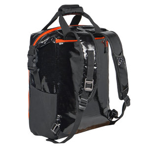 Изображение 3, ADCB011 Сумка изотермическая-рюкзак 19л 31х39х16см черно-оранжевая AIRLINE