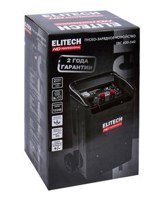 Изображение 9, EBC 600/540 Устройство пуско-зарядное 12-24V/60-1000Ач/540А передвижное ELITECH