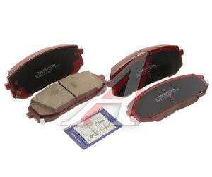 Изображение 1, HP4334 Колодки тормозные HYUNDAI Sonata (14-) передние (4шт.) HARDRON SANGSIN
