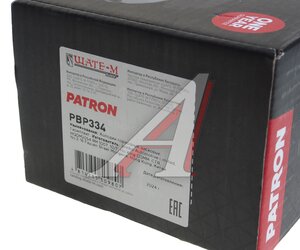 Изображение 3, PBP334 Колодки тормозные CHEVROLET Malibu (16-20) передние (4шт.) PATRON
