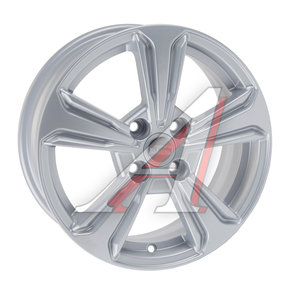 Изображение 1, K&K 4х100 ЕТ46 D-54,1 Диск колесный литой HYUNDAI Solaris KIA Rio R15 КС-777