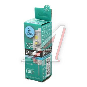 Изображение 3, C-LED3-JD-845-G4 Лампа светодиодная LED3-G4-JD-NF/845/G4 холодный свет 220V CAMELION