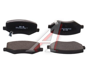 Изображение 1, SP2480 Колодки тормозные МОСКВИЧ 3 JAC JS4 передние (4шт.) SANGSIN