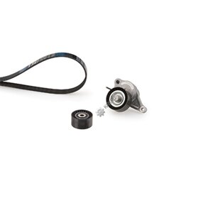 Изображение 2, K017PK2053 Ремень приводной поликлиновой 7PK2053 RENAULT Master (10-) комплект GATES