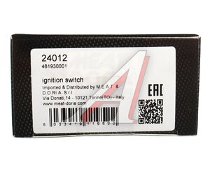 Изображение 4, 24012 Группа контактная замка зажигания AUDI A3 (08-) MEAT&DORIA