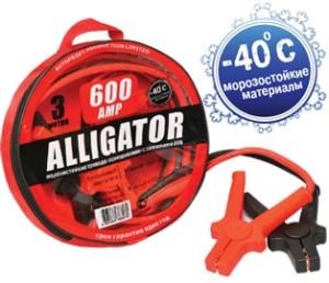 Изображение 1, BC-600 Провода для прикуривания 600А 3.0м ALLIGATOR