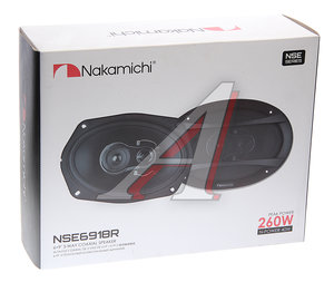 Изображение 4, NAK-NSE-6918R Колонки коаксиальные 6х9" (16х23см) 40Вт NAKAMICHI