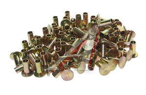 Изображение 1, TR02252 Заклепка тормозных накладок (8х18мм) ступенчатая, трубчатая (100шт.) KORTEX