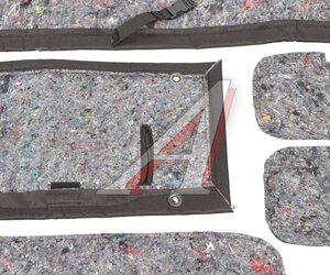 Изображение 3, УТР-006 Утеплитель радиатора ПАЗ-3205 комплект большой морозостойкий ВЕЗДЕХОД