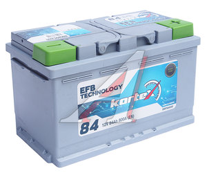 Изображение 1, 6СТ84(0) SMF584500 Аккумулятор KORTEX EFB 84А/ч обратная полярность