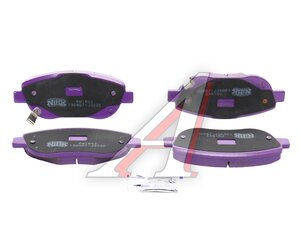 Изображение 2, PN1843 Колодки тормозные TOYOTA Avensis (08-) передние (4шт.) NIBK