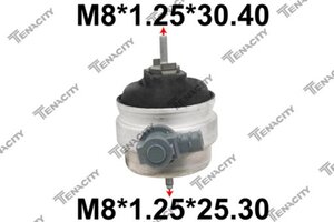 Изображение 2, AWSAU1009 Опора двигателя AUDI A3 (05-08) TENACITY