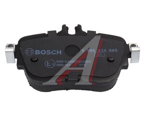 Изображение 4, 0986424845 Колодки тормозные MERCEDES E (W213) задние (4шт.) BOSCH
