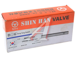 Изображение 3, 96352793 Клапан выпускной CHEVROLET Aveo (03-) (1.2) (1шт.) SHINHAN